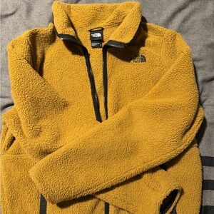 The North Face Mustard Fleece Jacket